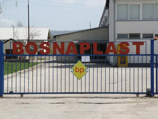 Fotografija iz pogona Bosnaplast